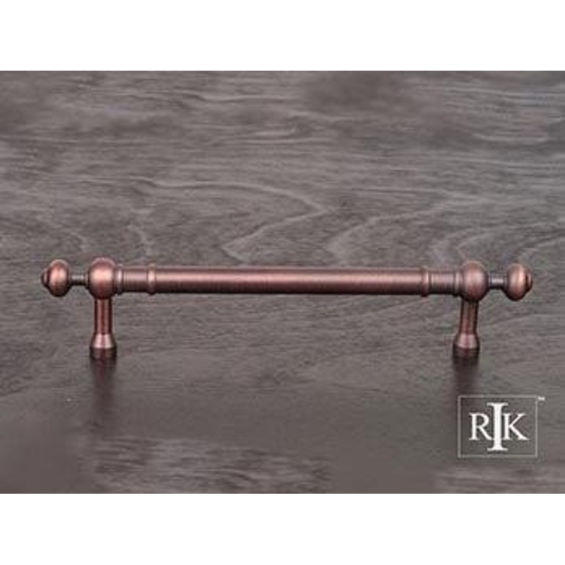 Plain Pull with Decorative Ends 5 – Distressed Copper