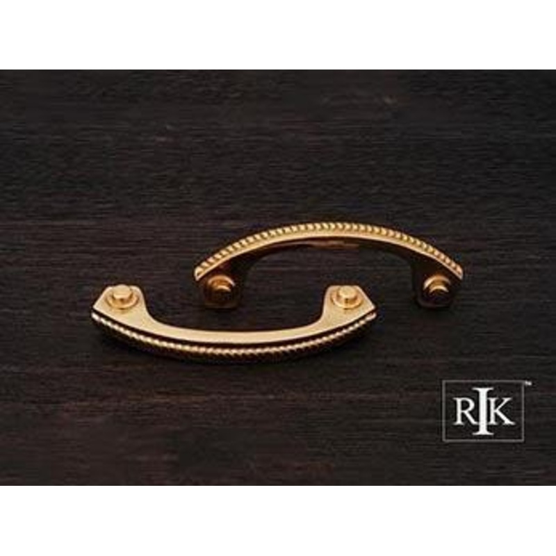 Rope Bow Pull 3 – Polished Brass
