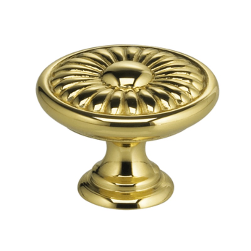 1 Diameter Omnia Ornate Daisy  Cabinet Knob