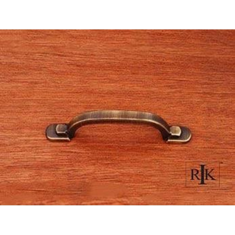 Two Step Foot Rectangular Pull 3 – Antique English