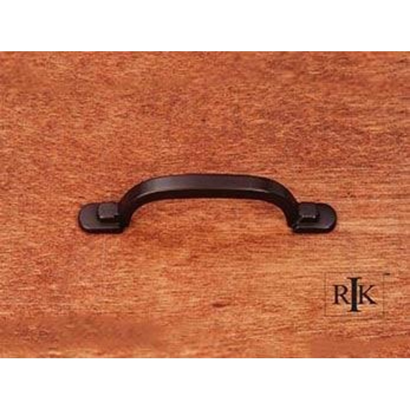 Two Step Foot Rectangular Pull 3 – Oil Rubbed Bronze