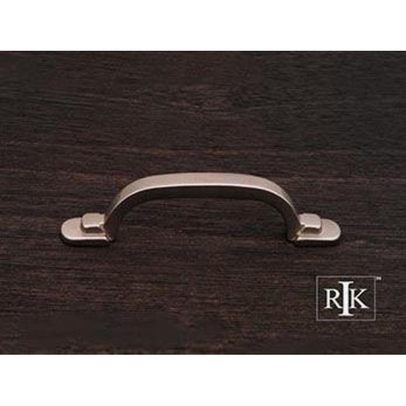 Two Step Foot Rectangular Pull 3 – Pewter