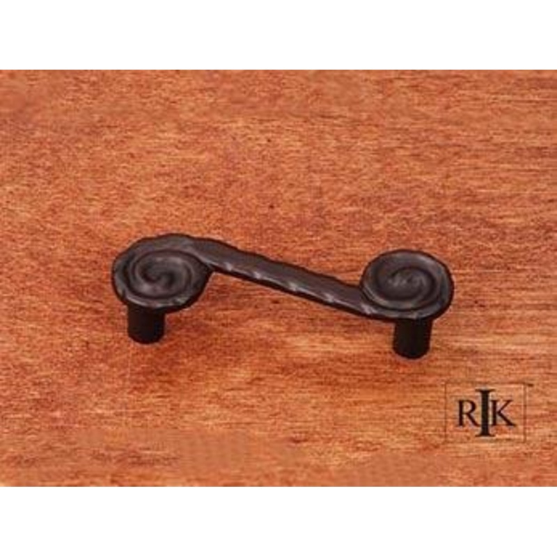 Waves @ End Pull 3 – Oil Rubbed Bronze