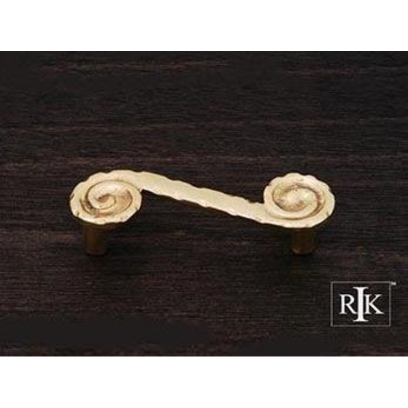 Waves @ End Pull 3 – Polished Brass