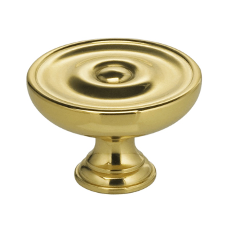 1 Diameter Omnia Classic Dimple Cabinet Knob