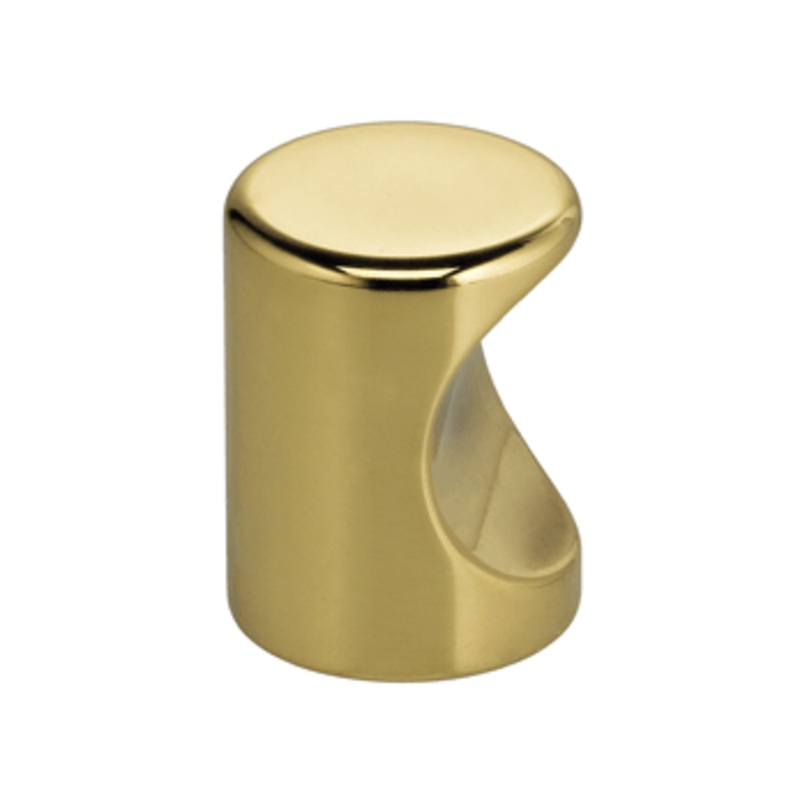 1 Diameter Omnia Thumb Pull Cabinet Knob