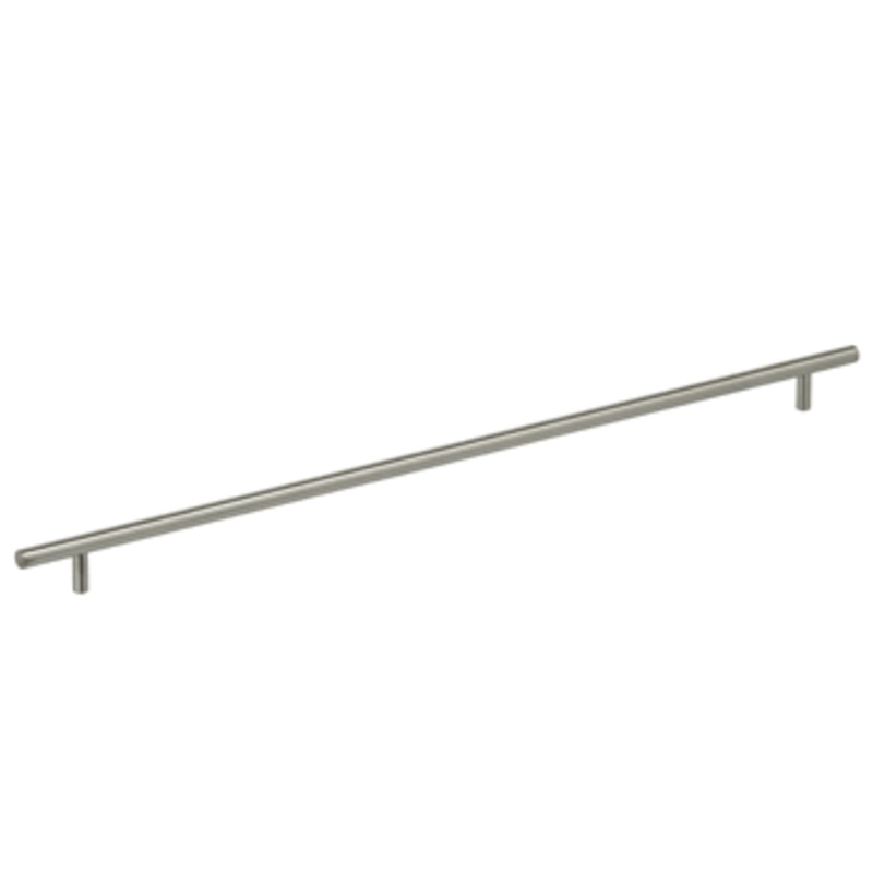 17-5/8 Center-to-Center Omnia Modern Bar Cabinet Pull Satin Stainless Steel