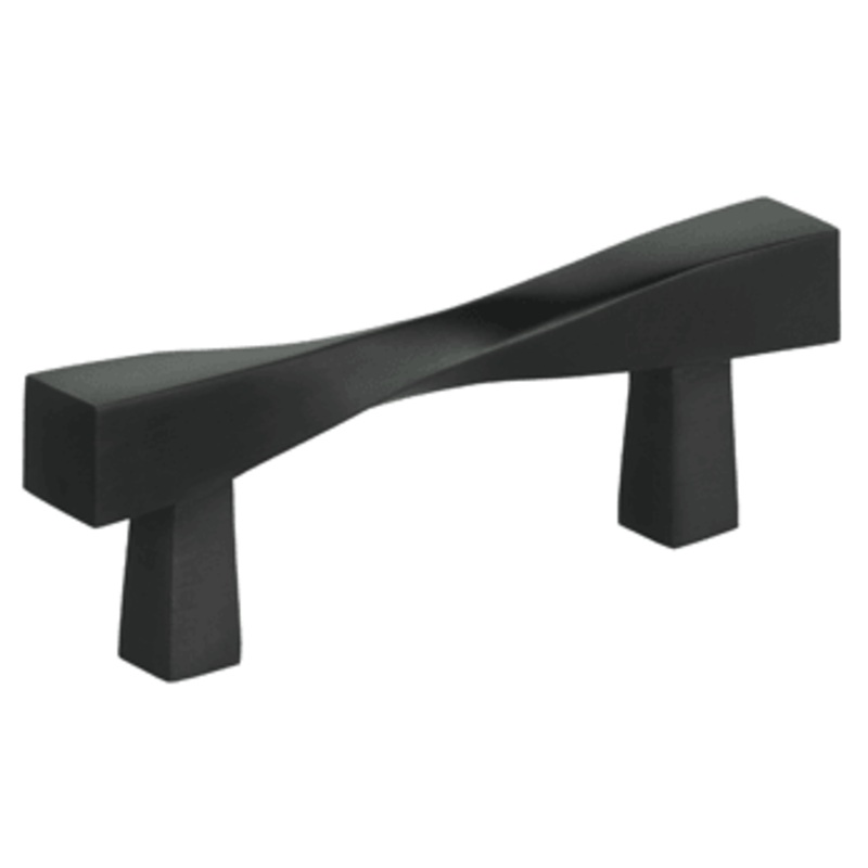 2-3/4 Center to Center Omnia Ultima Twisted Cabinet Pull