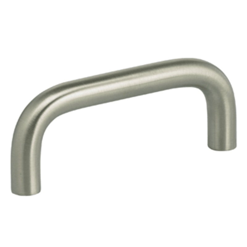 3 Center-to-Center Omnia Wire Cabinet Pull Satin Stainless Steel