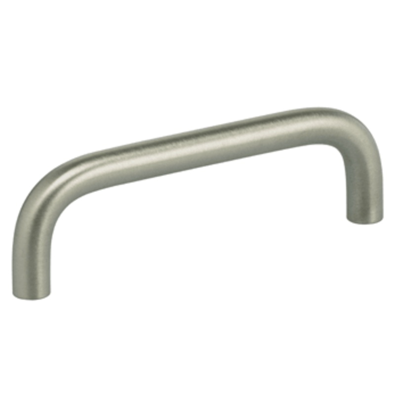 4 Center-to-Center Omnia Wire Cabinet Pull Satin Stainless Steel