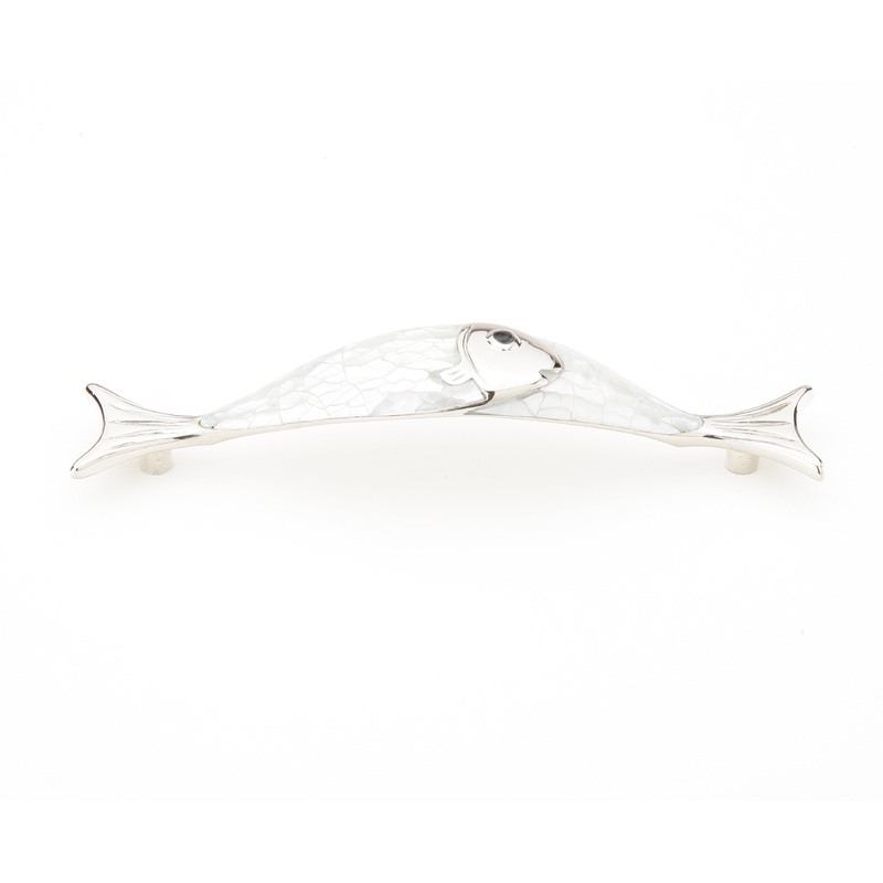 Mother of Pearl Fish Pull by Schaub