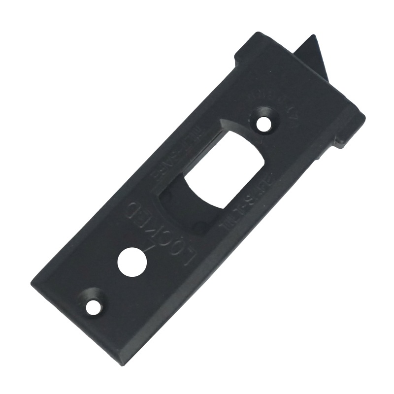 WRS 3-1/2 Metal Tilt Latch Assembly with Wings – Black