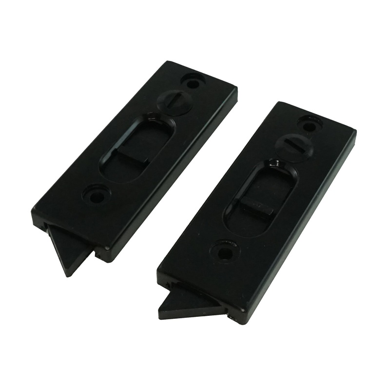 WRS 3-3/8 Black Tilt Latch Set