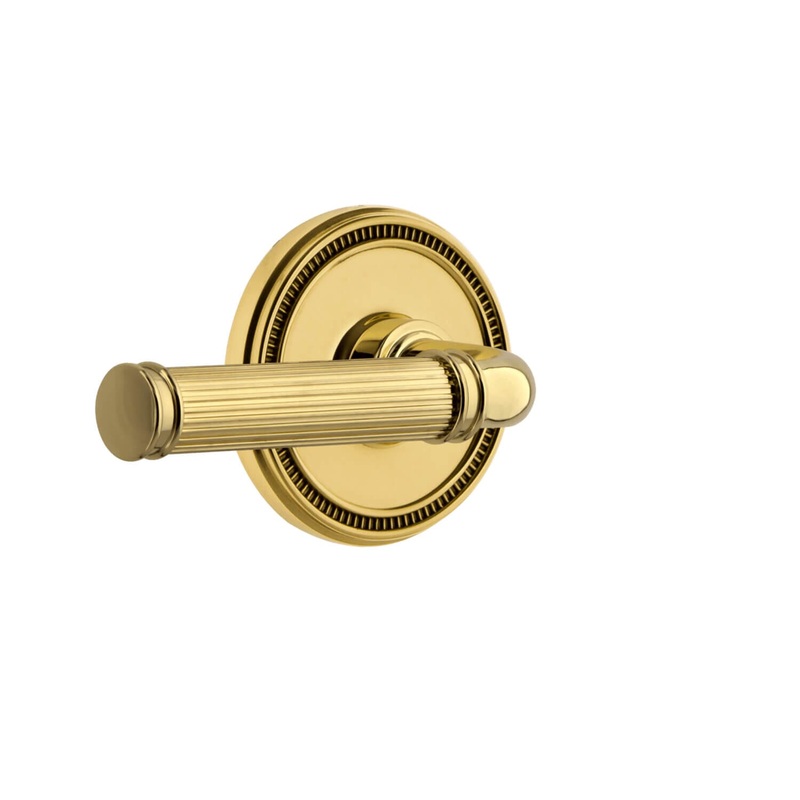 Soleil Rosette with Soleil Lever in Lifetime Brass