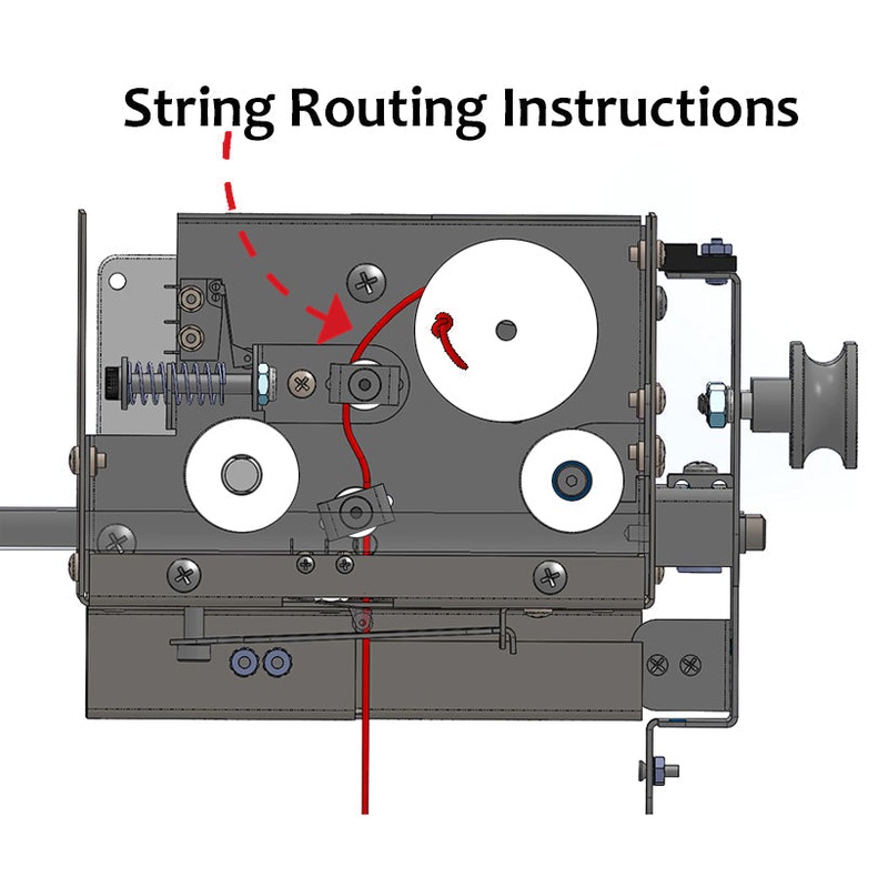 DECAL (STRING ROUTING DIAGRAM) [CS7807]