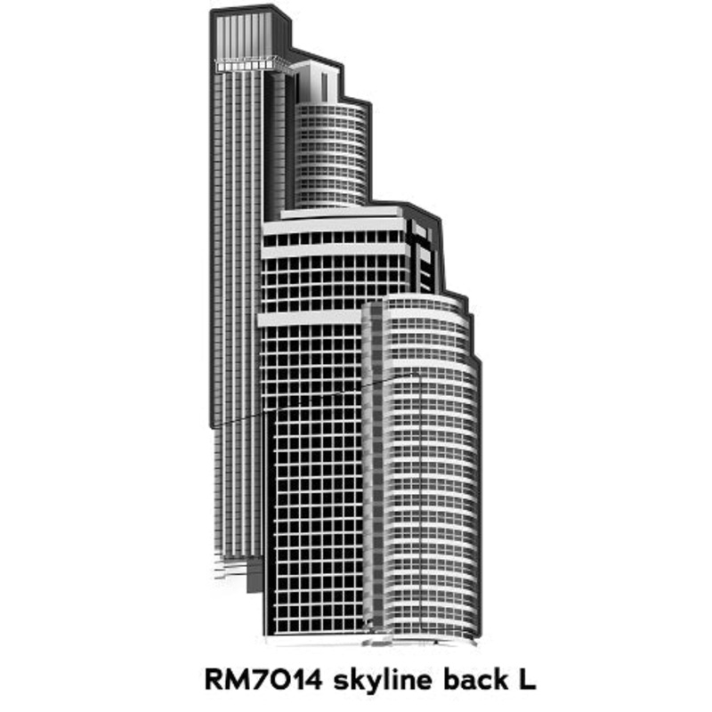 SKYLINE BACK LEFT (MAT/PRINTED) [RM7014]