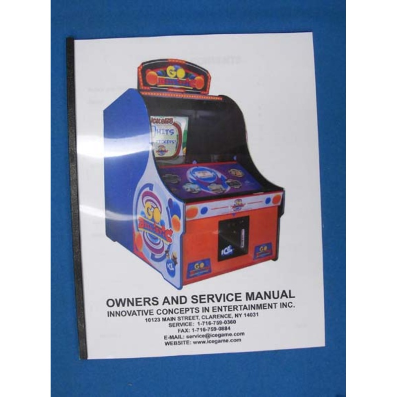 SERVICE MANUAL (GO BALLISTIC) [BA9001]