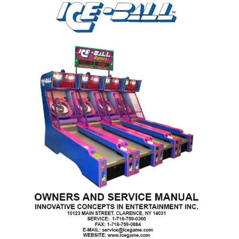 SERVICE MANUAL (ICE BALL) [AR9001]