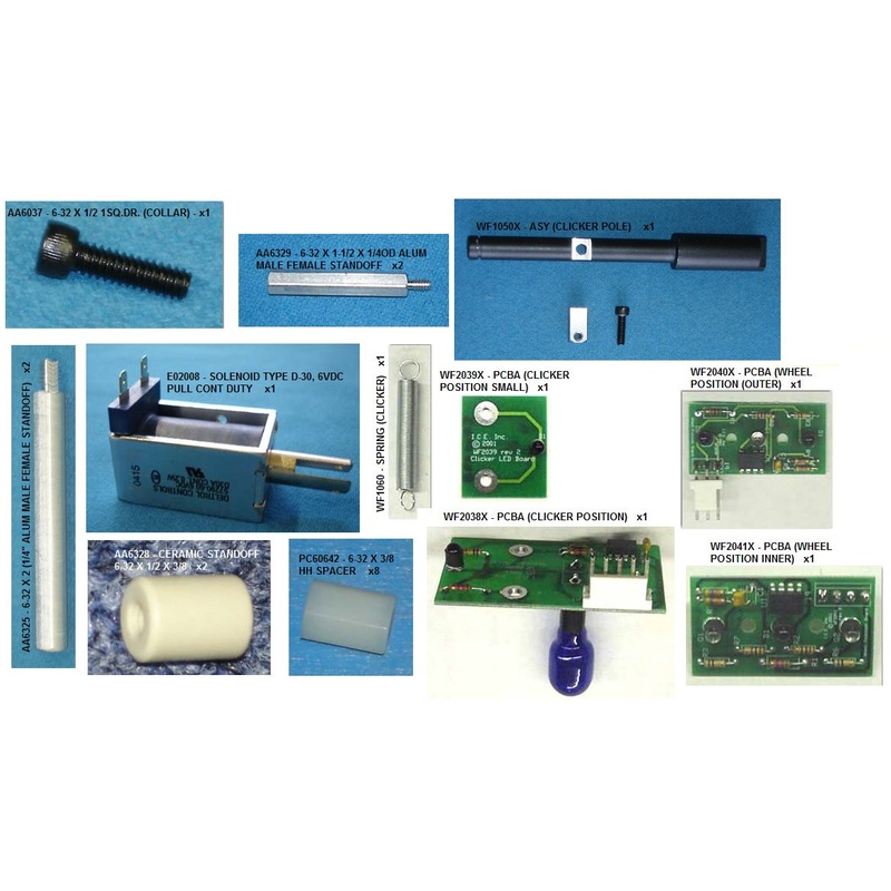 WHEEL OF FORTUNE CLICKER KIT [WFCLICKERKIT]