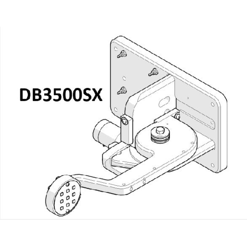 ASY (TARGET LEFT, NO PCB) SERVICE ONLY [DB3500SX]
