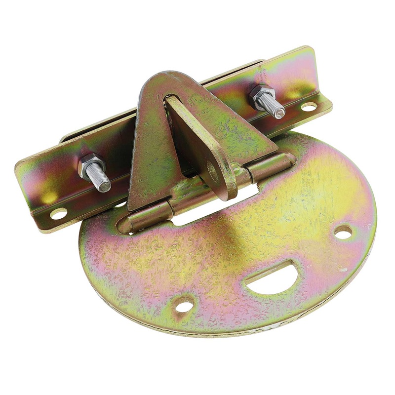 Xtratec Xl1a Round Base Roller Door Lock, Internal Fixing, Steel