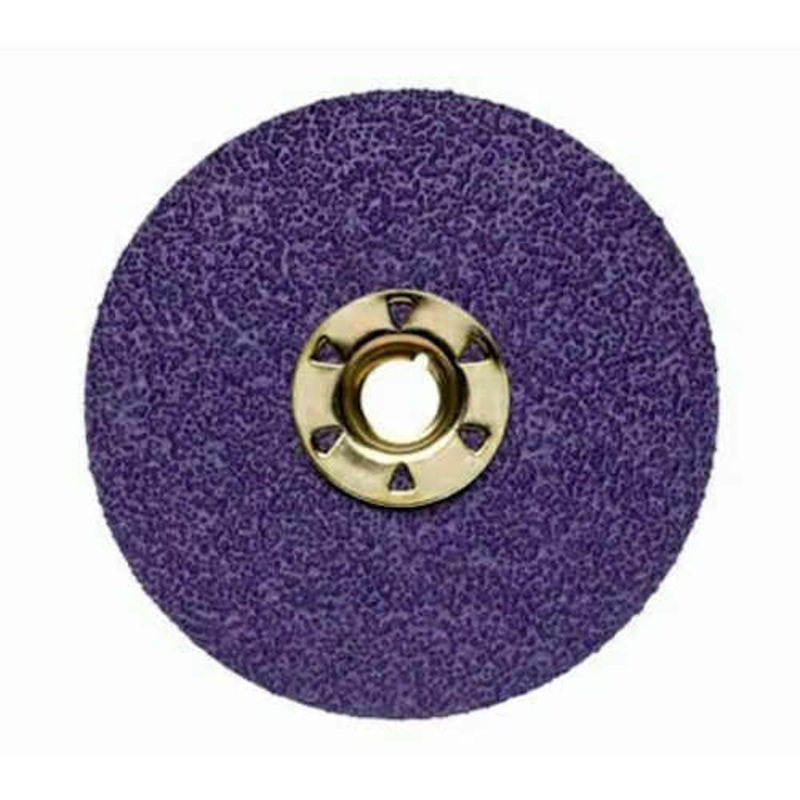 3M Cubitron II Fibre Disc 982CX Pro, 36+, Die TN500P, TN Quick Change 5 in x 7/8 in